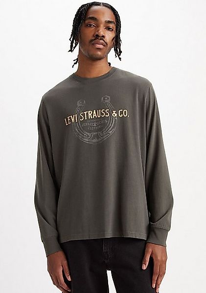 Levi's® Langarmshirt RELAXED LS GRAPHIC TEE mit Logo Druck günstig online kaufen