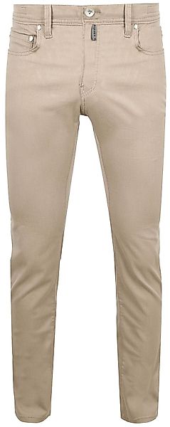 Pierre Cardin Hose Lyon Futureflex Beige - Größe W 34 - L 36 günstig online kaufen
