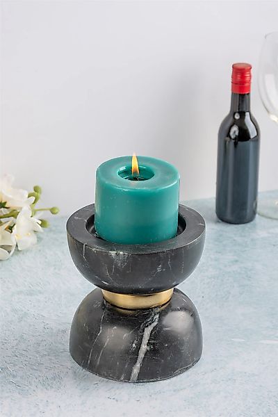 Kayoom Kerzenhalter "Kerzenhalter Satori 125" Dekorative Kerzenhalter aus M günstig online kaufen