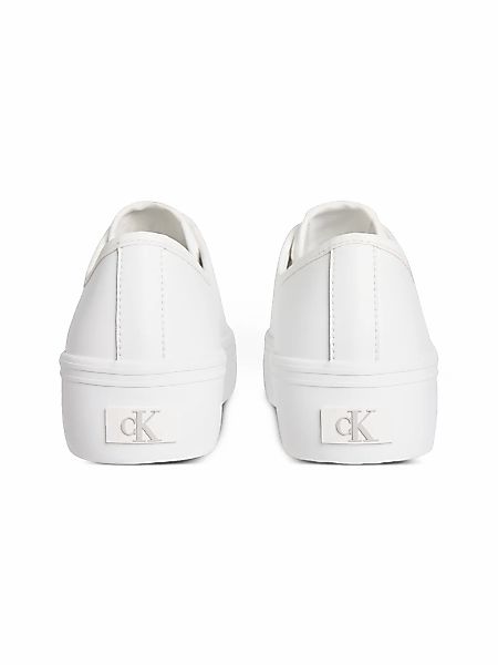Calvin Klein Jeans Plateausneaker "VULC FLATFORM LTH", Schnürschuh, Halbsch günstig online kaufen