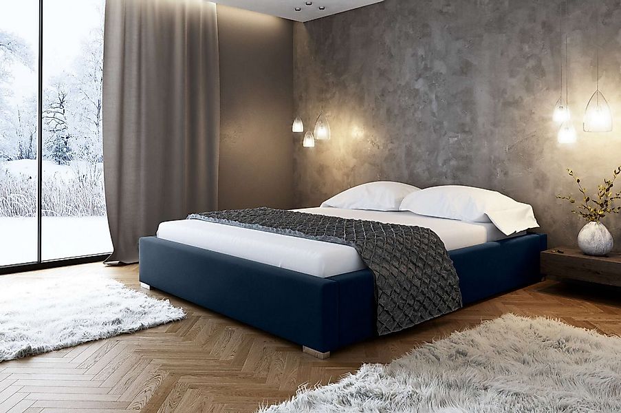 99rooms Polsterbett Leo (Schlafzimmerbett, Bett), 120/140/160/180/200 x 200 günstig online kaufen