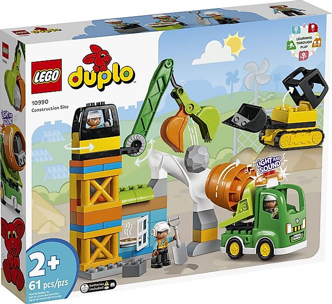 LEGO® Baustelle mit Baufahrzeugen - 10990 Spielbausteine günstig online kaufen