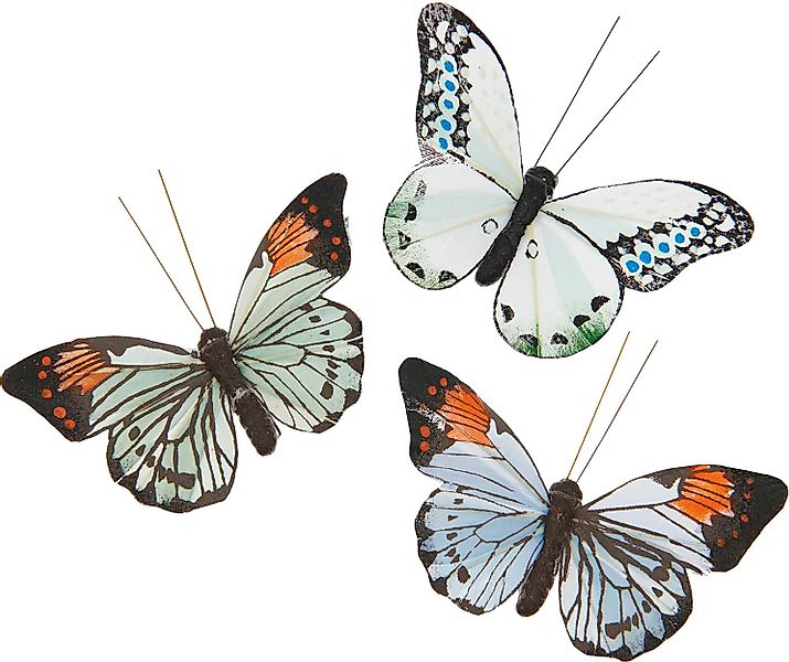 Rico Design Gartenstecker Schmetterling mit Clip filigran günstig online kaufen