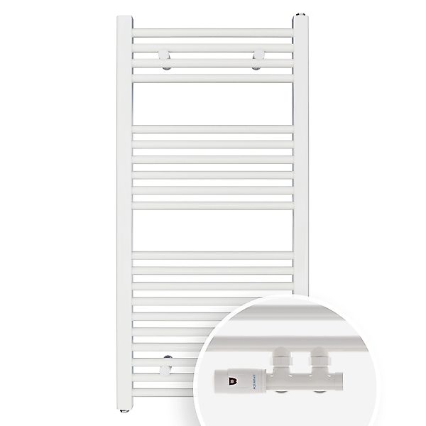 Aquabad® Badheizkörper VIRGO Handtuch Heizkörper Mittelanschluss günstig online kaufen