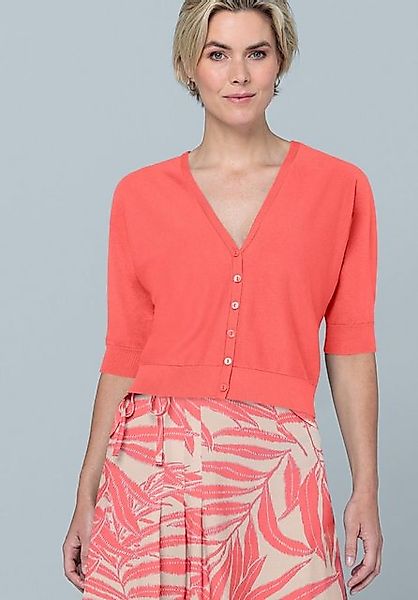 bianca Strickjacke ORIANE in modernem Feinstrick in Trendfarbe günstig online kaufen