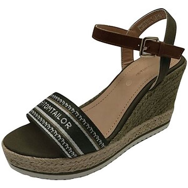 Tom Tailor  Sandalen Sandaletten 32902 3290207 khaki günstig online kaufen