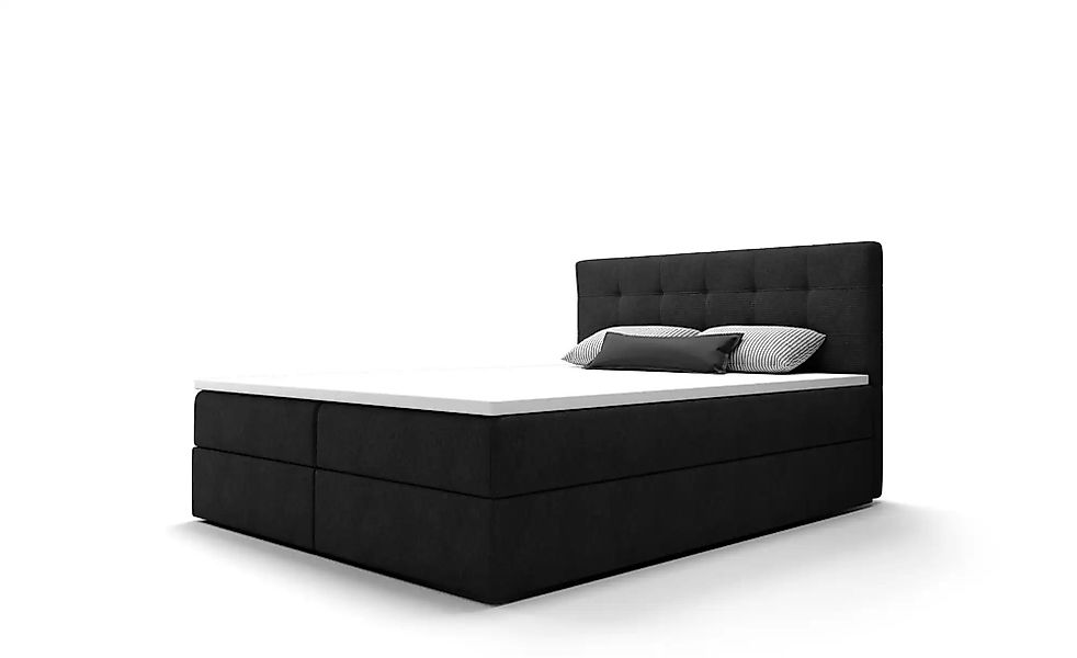 Boxbett   ¦ schwarz ¦ Maße (cm): B: 180 H: 102 Betten > Komfortbetten - Höf günstig online kaufen