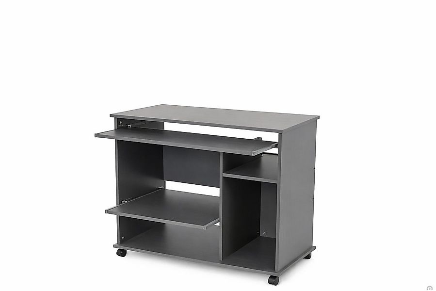 bv-vertrieb Computertisch Computertisch 90x50 cm, PC Tisch auf Rollen, Schr günstig online kaufen