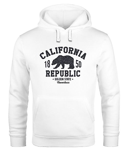 Neverless Hoodie Hoodie Herren California Republic günstig online kaufen