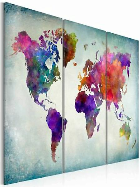 artgeist Wandbild Bunte Reisen mehrfarbig Gr. 60 x 40 günstig online kaufen