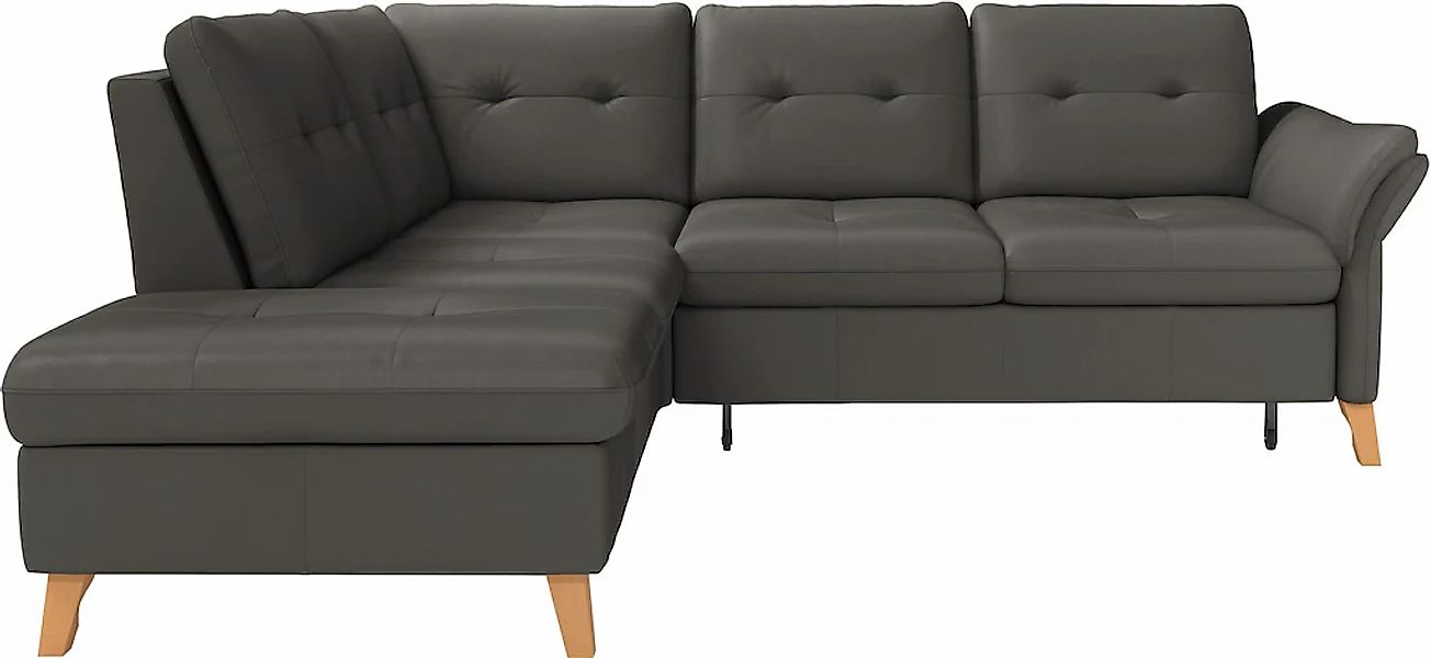 sit&more Ecksofa "Göteborg", inkl. Sitztiefenverstellung, wahlweise mit Bet günstig online kaufen