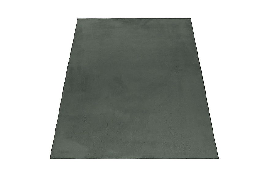 Stilvoll Günstig Hochflor-Teppich Teppich für den Flur oder Küche Unicolor günstig online kaufen