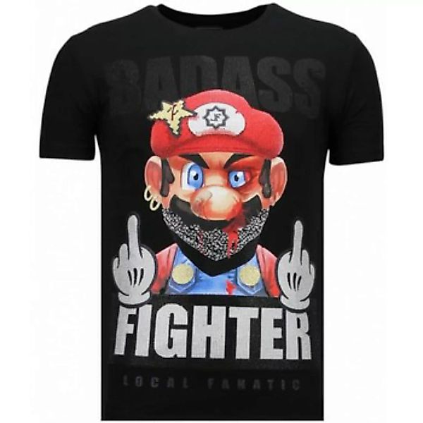 Local Fanatic  T-Shirt Fight Club Mario Strass günstig online kaufen