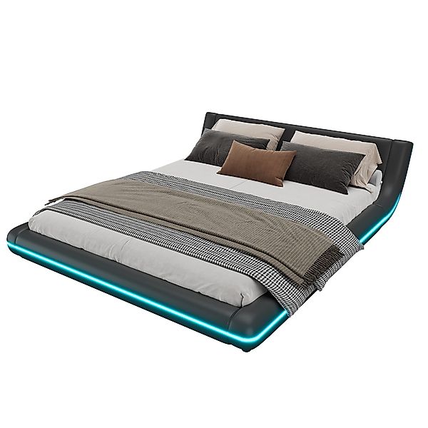 TavilaEcon Polsterbett Flachbett Bodenbett Doppelbett mit günstig online kaufen
