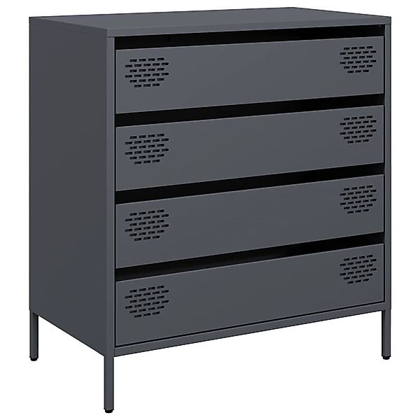 vidaXL Sideboard Sideboard Anthrazit 68x39x73,5 cm günstig online kaufen