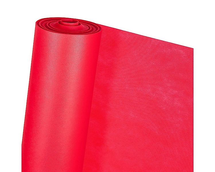 HaGa Stoff DEKOVLIES in 1,6m Breite rot (METERWARE), Dekostoff, Vlies-Tisch günstig online kaufen
