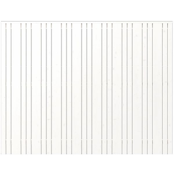 Sichtschutzzaun Tangent Nadelholz Weiß 180 cm x 140 cm günstig online kaufen