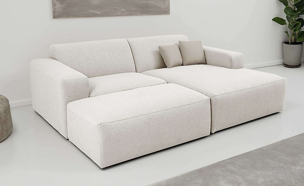 INOSIGN Ecksofa Koa,228cm, L-Form, Modulsofa, Webstoff, günstig online kaufen