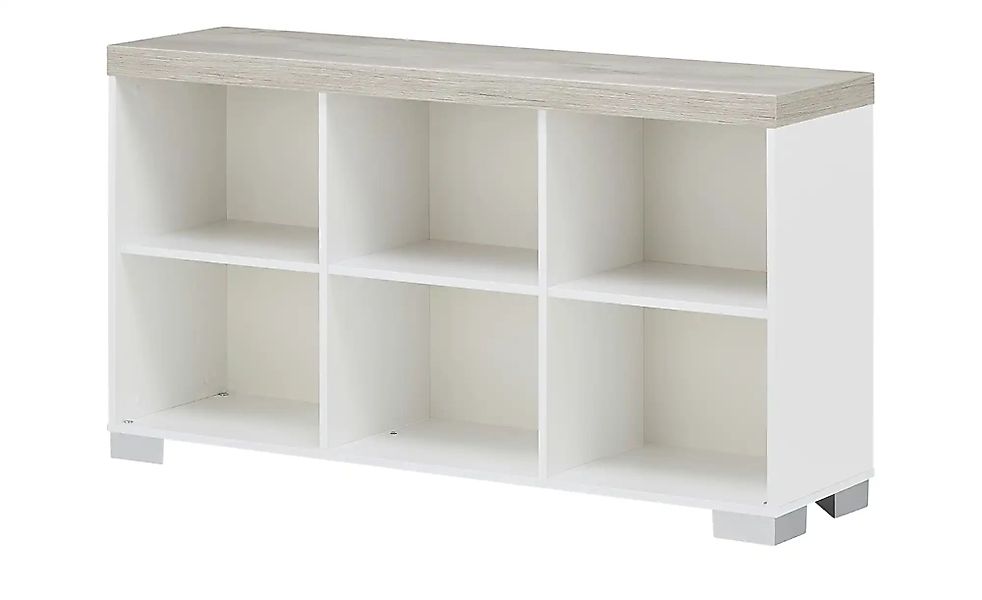 PAIDI Regal  Kira ¦ weiß ¦ Maße (cm): B: 135,3 H: 76,6 T: 37.9 Kommoden & S günstig online kaufen