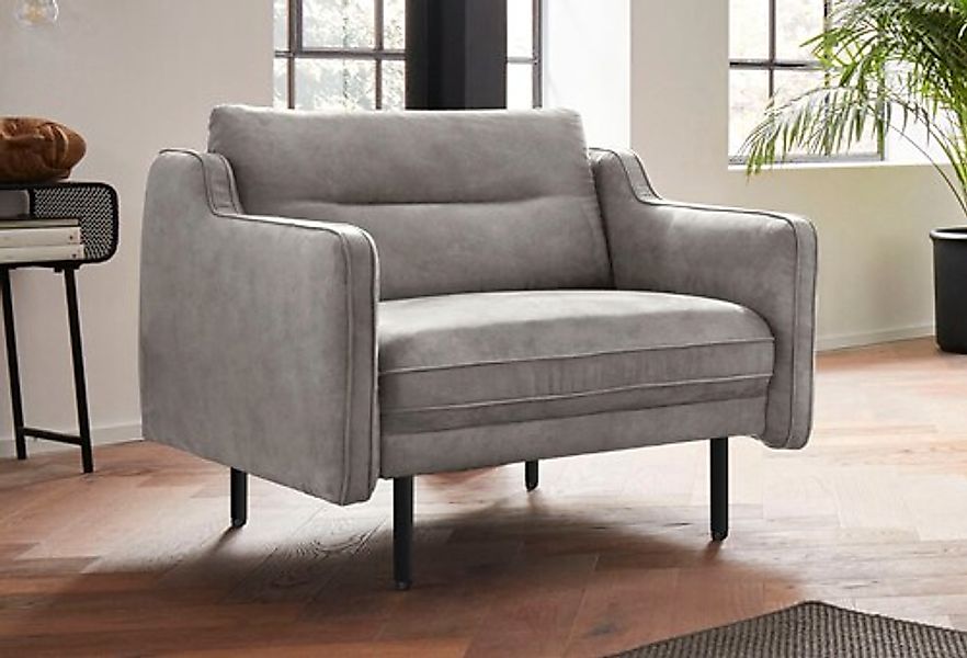 Home affaire Sessel »Nordfyn« edles Design in 3 Bezugsqualitäten, Design by günstig online kaufen