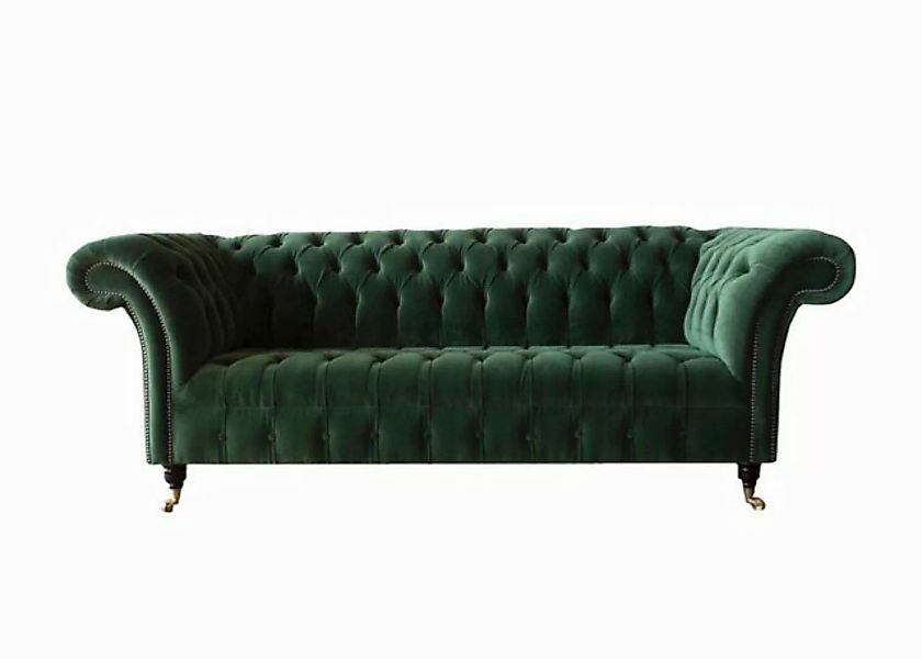 JVmoebel Sofa Chesterfield 3 Sitzer Neu Polster Sitz Couch Sofa Garnitur Bi günstig online kaufen