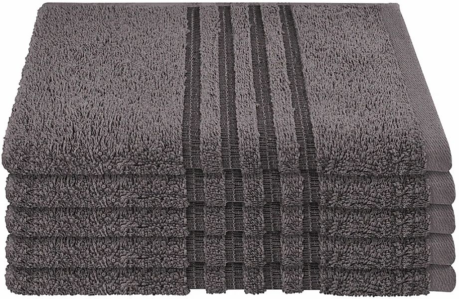 Schiesser Gästehandtücher "Milano aus 100% Baumwolle mit eleganter Bordüre günstig online kaufen