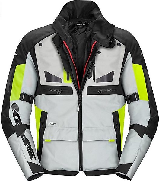 SpiDi Motorradjacke Crossmaster Motorrad Textiljacke herausnehmbares Innenf günstig online kaufen