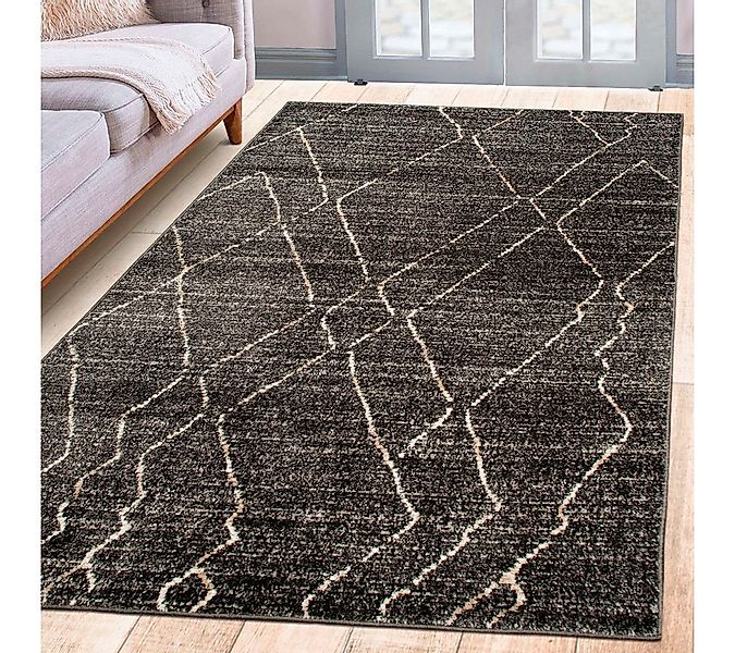 my home Teppich Smilla, rechteckig, Höhe: 9 mm, mit besonders weichem Flor, günstig online kaufen