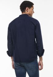 STREET ONE MEN Langarmhemd mit Stehkragen günstig online kaufen