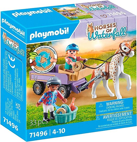 Playmobil® Ponykutsche (71496), Horses of Waterfall günstig online kaufen