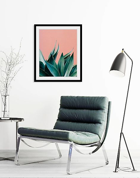 queence Bild »Romy«, Blätter-Pflanzen-Foto, HD Premium Poster-Druck inkl. H günstig online kaufen