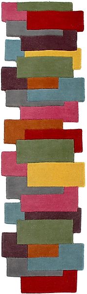 FLAIR RUGS Läufer Abstract Collage, rechteckig, günstig online kaufen