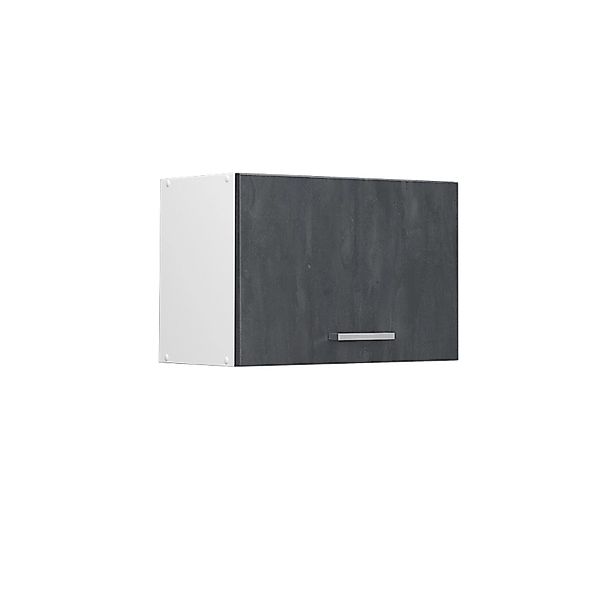 Vicco Hängeschrank R-Line Hängender Küchenschrank Schwarz Beton/Weiß 60 cm günstig online kaufen