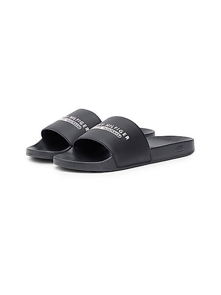 Tommy Hilfiger TOMMY HILFIGER RAISED POOL SLIDE Pantolette, Sommerschuh, Ba günstig online kaufen