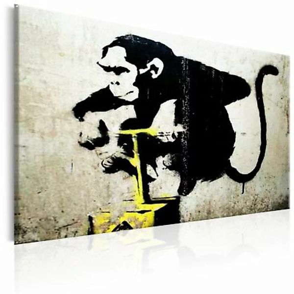 artgeist Wandbild Monkey Detonator by Banksy mehrfarbig Gr. 60 x 40 günstig online kaufen