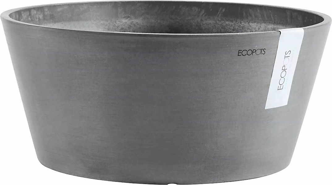 ECOPOTS Blumentopf "FRANKFURT Grey", BxTxH: 50x50x25 cm günstig online kaufen