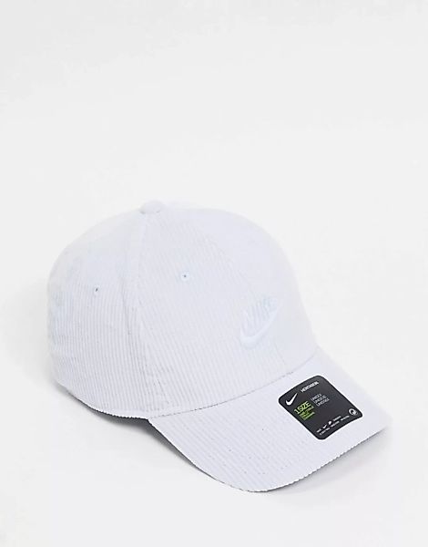 Nike – H86 Futura – Cord-Kappe in Hellgrau günstig online kaufen
