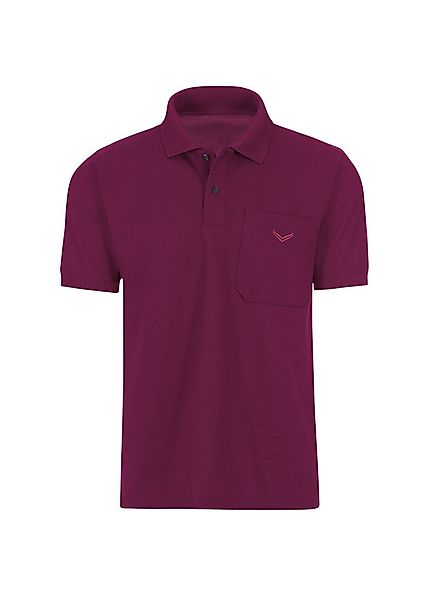 Trigema Poloshirt TRIGEMA Polohemd mit Brusttasche günstig online kaufen