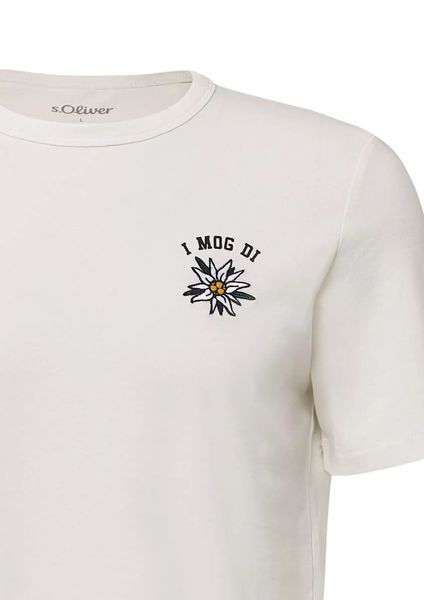 s.Oliver T-Shirt T-Shirt mit Artwork kurzarm, günstig online kaufen