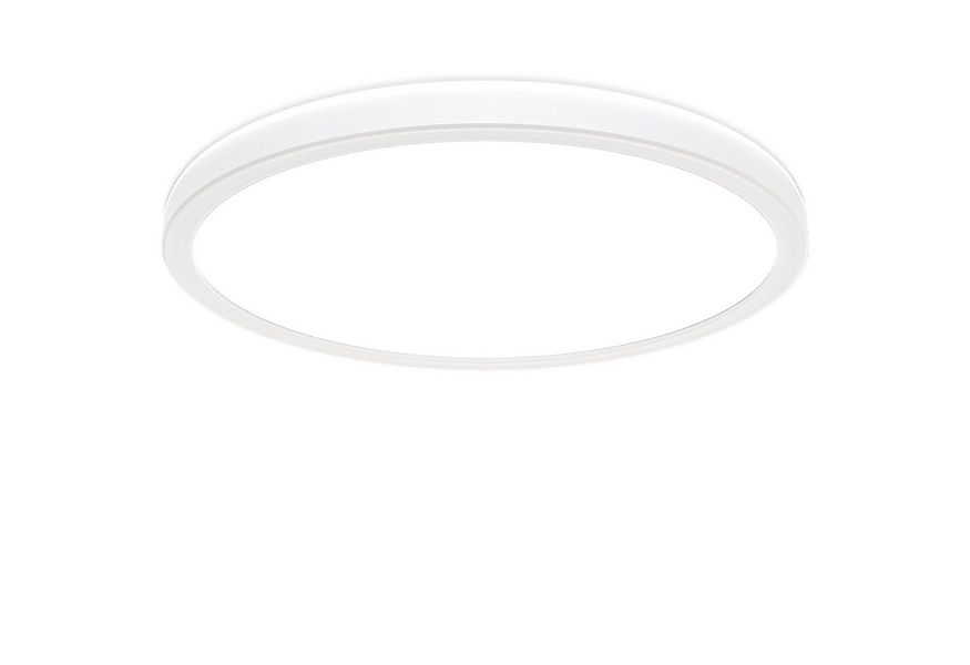 B.K.Licht Deckenleuchte ultra flaches LED Panel 29cm rund dimmbar mit Backl günstig online kaufen