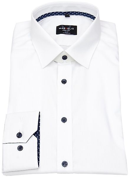 MARVELIS Businesshemd Body Fit stark tailliert günstig online kaufen
