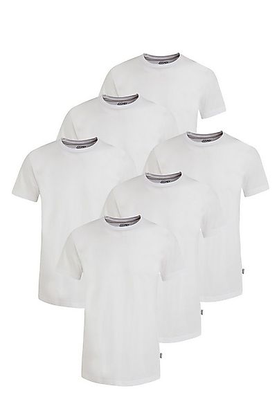 Jockey American-Shirt American T-Shirt (6er Pack) flache Nähte, Relaxed Fit günstig online kaufen