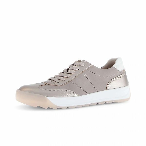 Gabor Sneaker "Sneaker low Materialmix Leder" günstig online kaufen