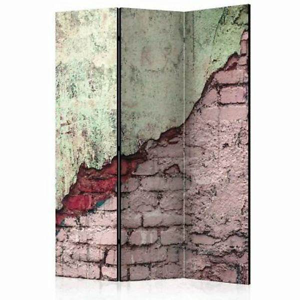 artgeist Paravent Stony Tandem [Room Dividers] rosa/grau Gr. 135 x 172 günstig online kaufen