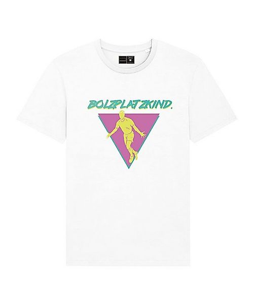 Bolzplatzkind T-Shirt Bolzplatzkind "80er Jahre" Straddle T-Shirt Baumwolle günstig online kaufen