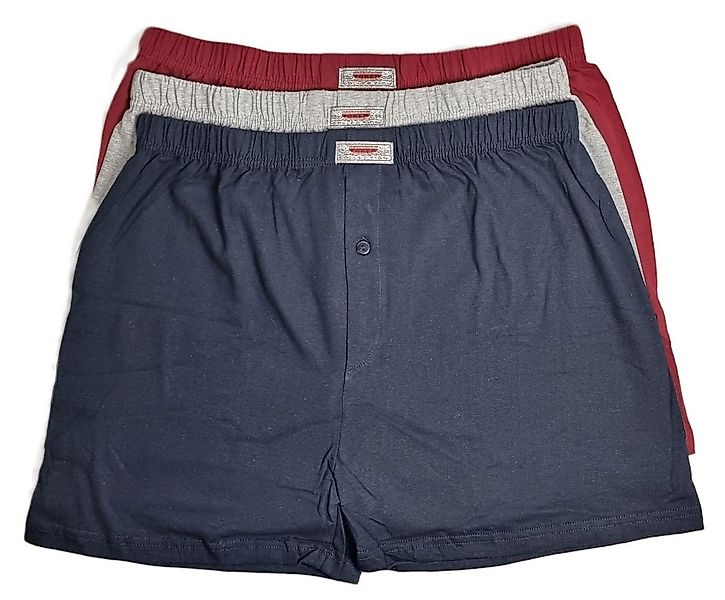 Toker Collection® Boxershorts Herren Boxershort 3er Pack Baumwolle (Spar Pa günstig online kaufen
