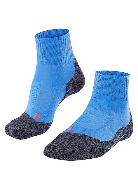 FALKE Wandersocken TK2 Short Cool (für leichtes Gelände) blau Damen - 1 Paa günstig online kaufen