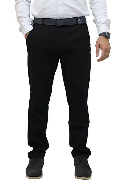 BlauerHafen Chinohose Herren Designer Chino Stoff Hose Chinohose Regular Fi günstig online kaufen
