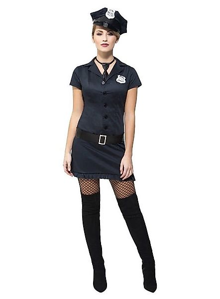 Metamorph Polizei-Kostüm Police Officer Kostümkleid, Schwarzes Polizeikostü günstig online kaufen