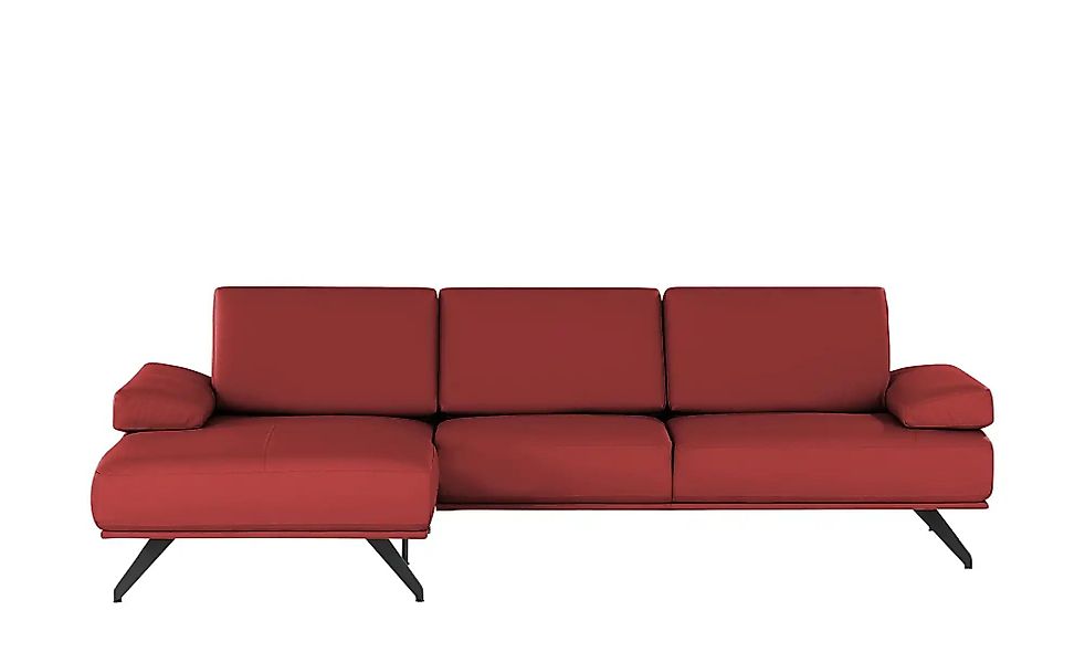 SOHO Ecksofa  Gemma ¦ rot ¦ Maße (cm): B: 282 H: 84 T: 166.0 Polstermöbel > günstig online kaufen